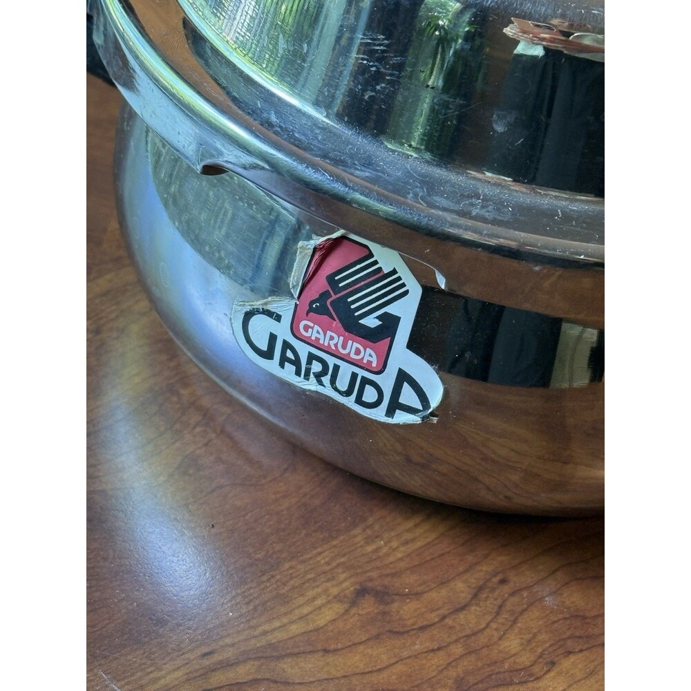 Garuda Pressure Cooker Salem Stainless Steel Stovetop Pot Pan 2.5 L - Picture 16 of 16